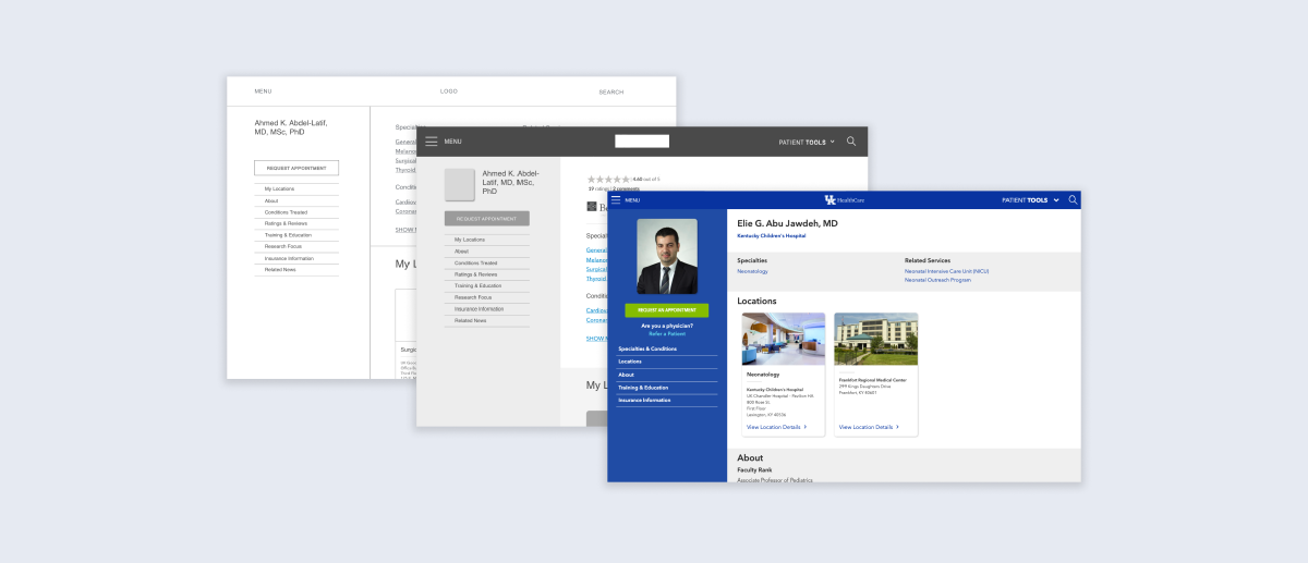 UK HealthCare project imagery